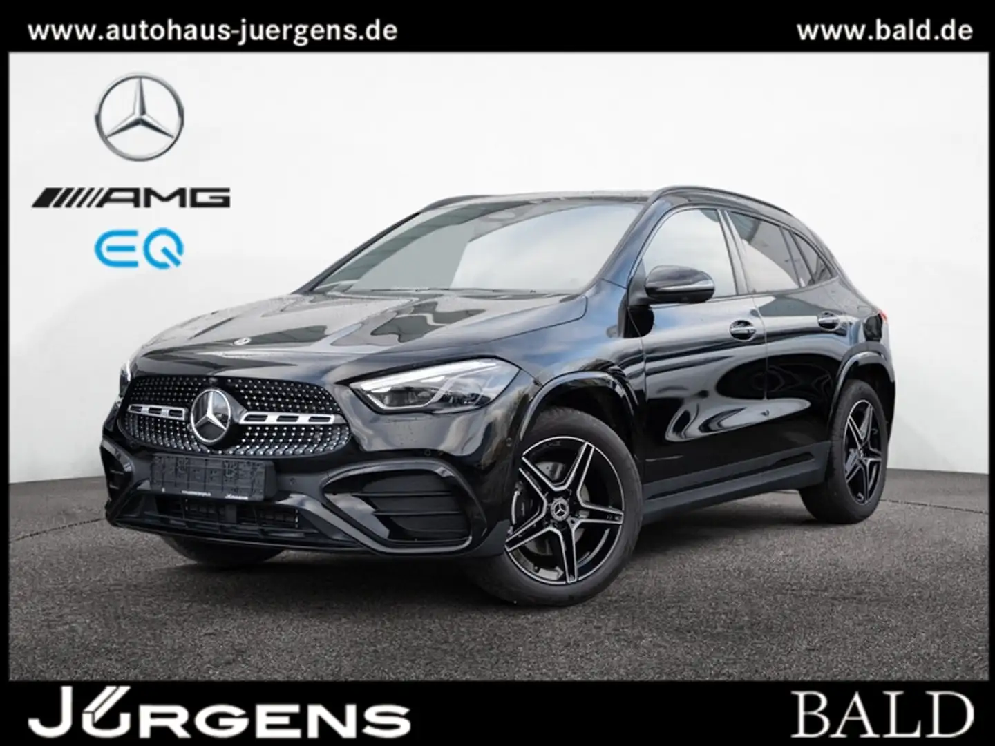Mercedes-Benz GLA 200 AMG-Sport/MLB/360/Pano/AHK/Night/Distr Schwarz - 1