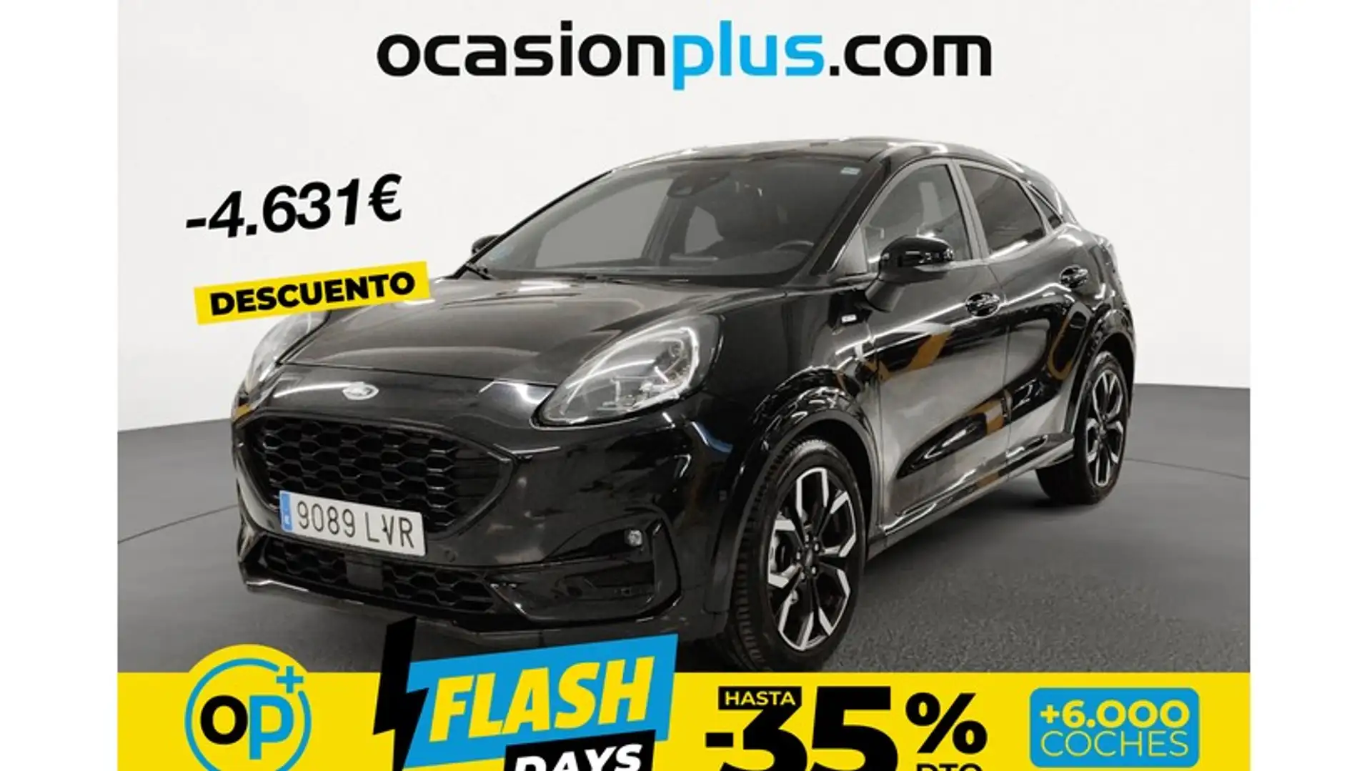 Ford Puma 1.0 EcoBoost MHEV ST-Line X Aut. 155 Noir - 1
