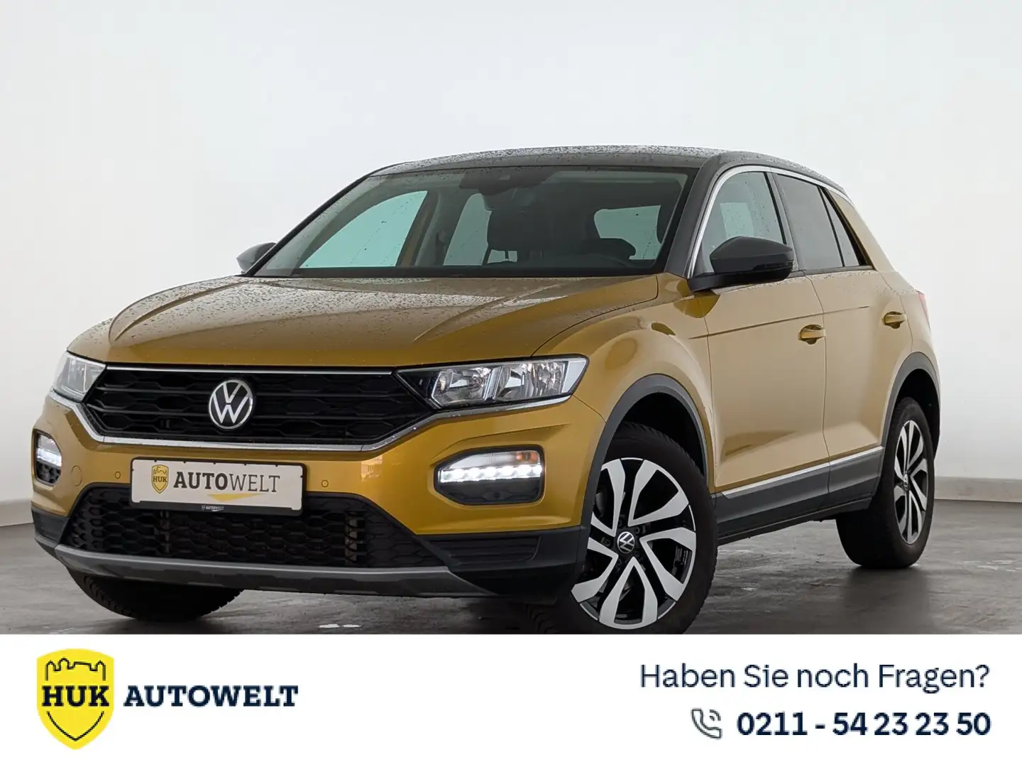 Volkswagen T-Roc T-Roc 1.0 TSI Active (EURO 6d) NAVI+PDC+SHZ+ Klima Gelb - 1