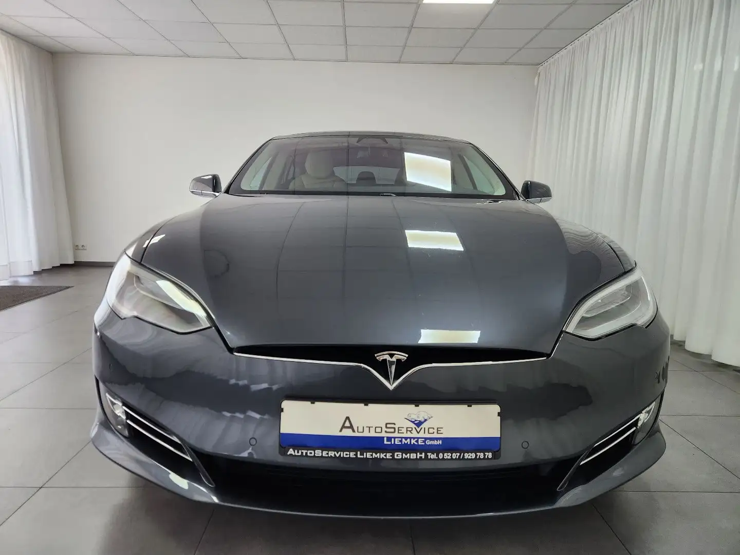 Tesla Model S Performance P100D Ludicrous Schiebedach Gris - 2