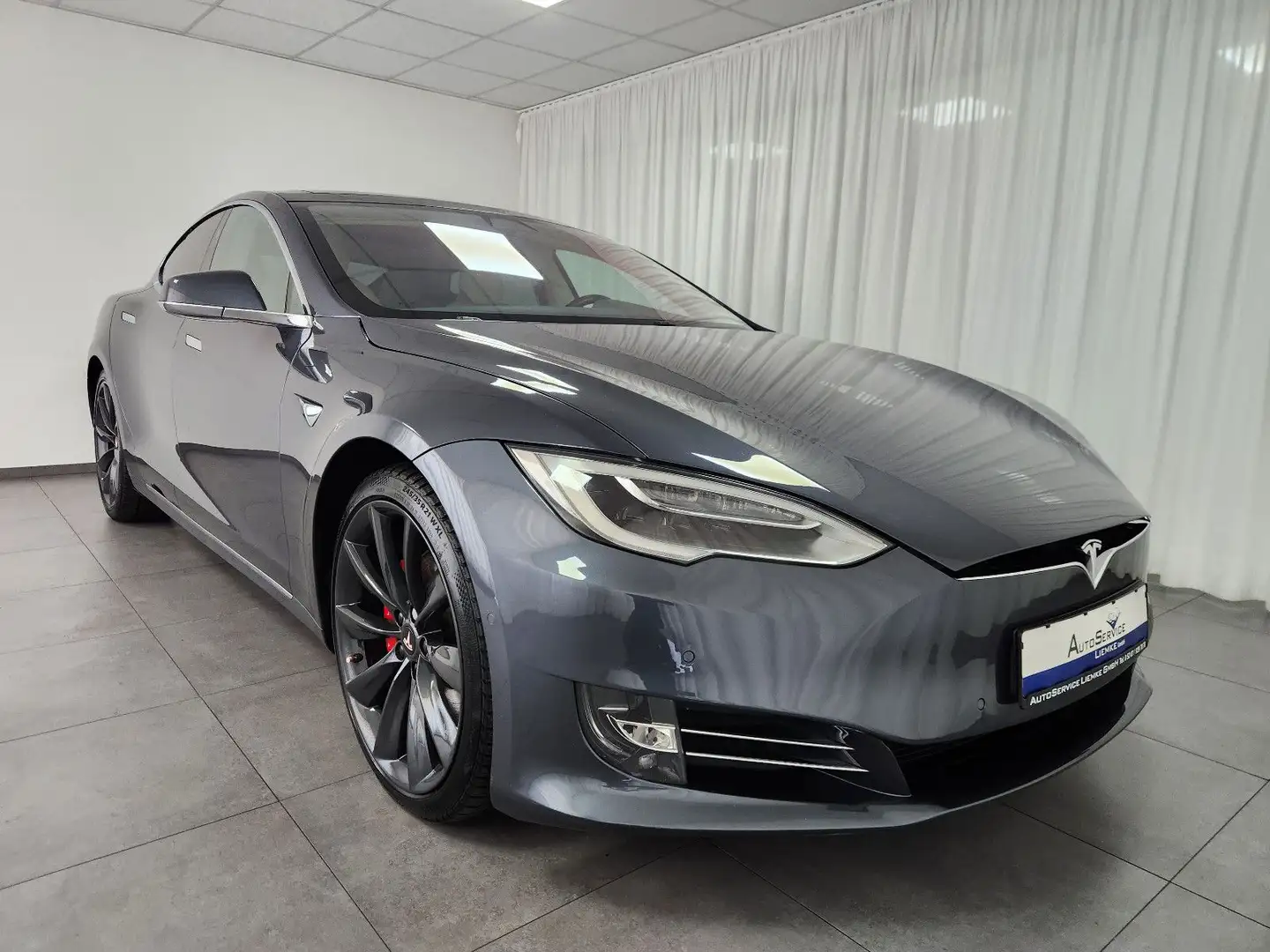Tesla Model S Performance P100D Ludicrous Schiebedach Gris - 1