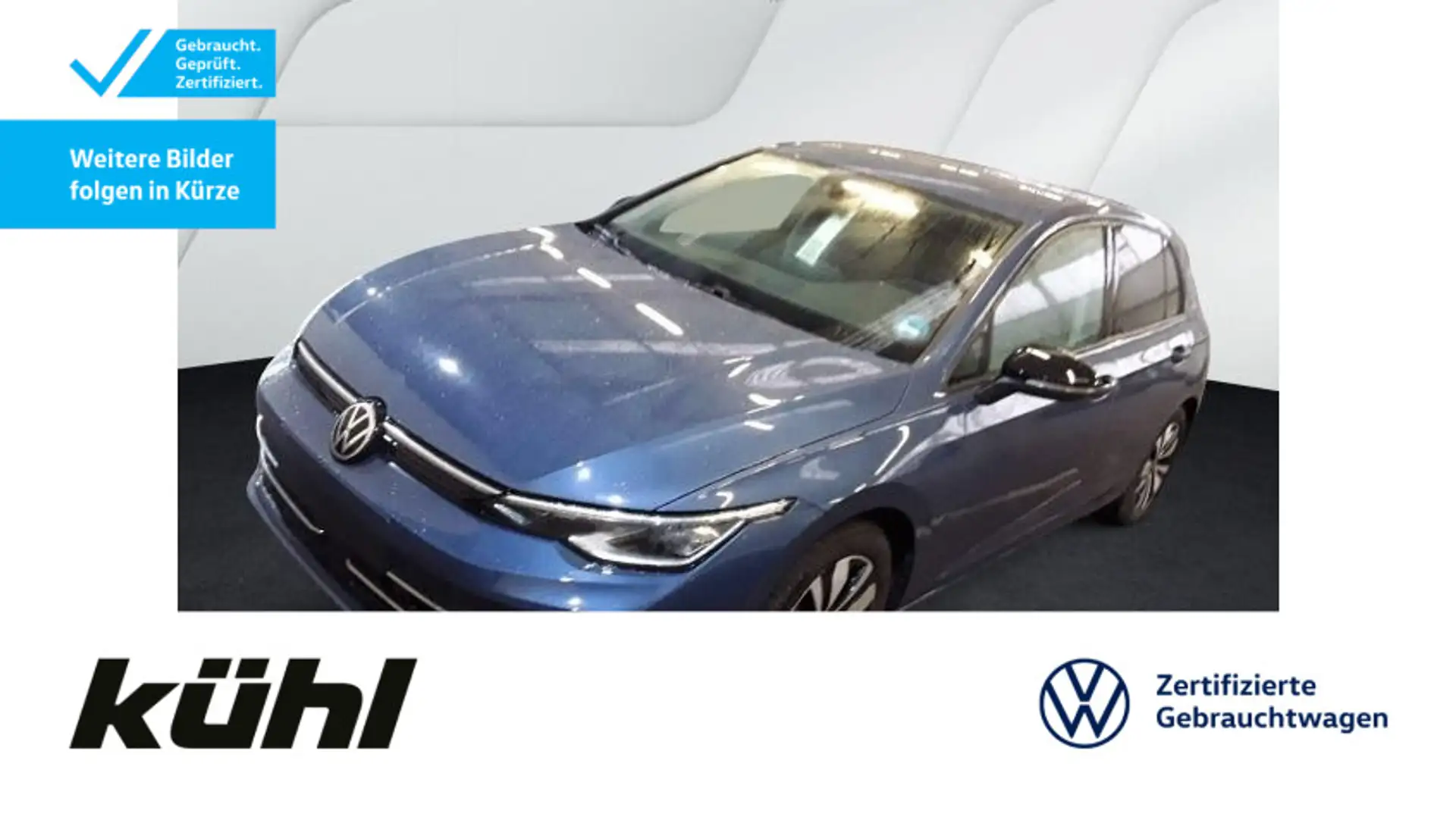 Volkswagen Golf 8 VIII 1.5 eTSI DSG Goal IQ.Light/ACC/Kamer Blau - 1