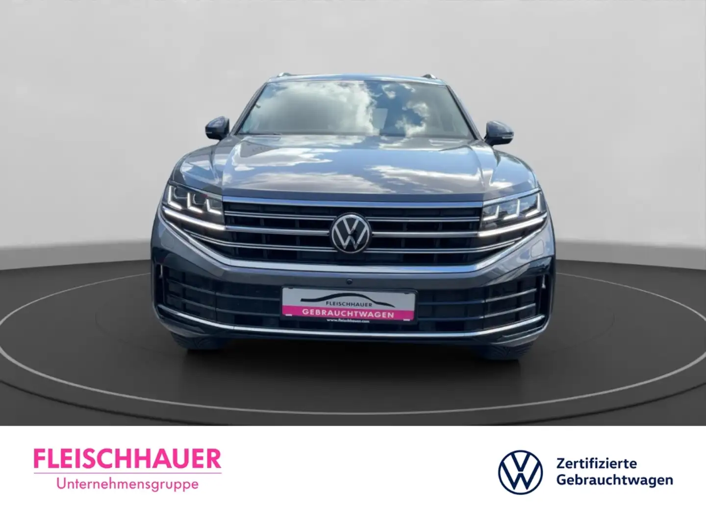 Volkswagen Touareg 3.0 TDI DSG 4Motion AHK-el. El. Panodach Navi Lede Grau - 2
