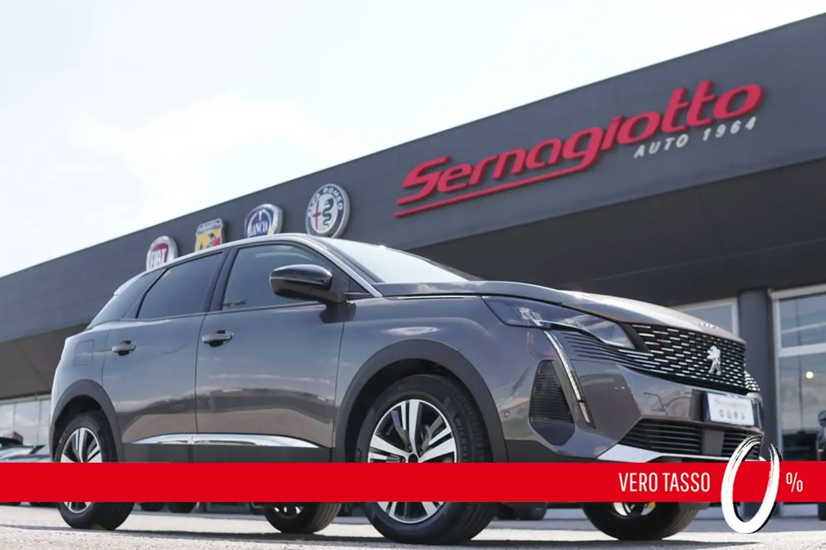 Peugeot 3008 1.2 130cv puretech Allure Pack S KM 48.000 Gris - 1