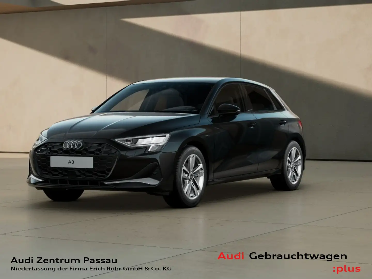 Audi A3 Sportback 35 TFSI advanced virt. Cock.+ NAVI+ PDC+ Schwarz - 1