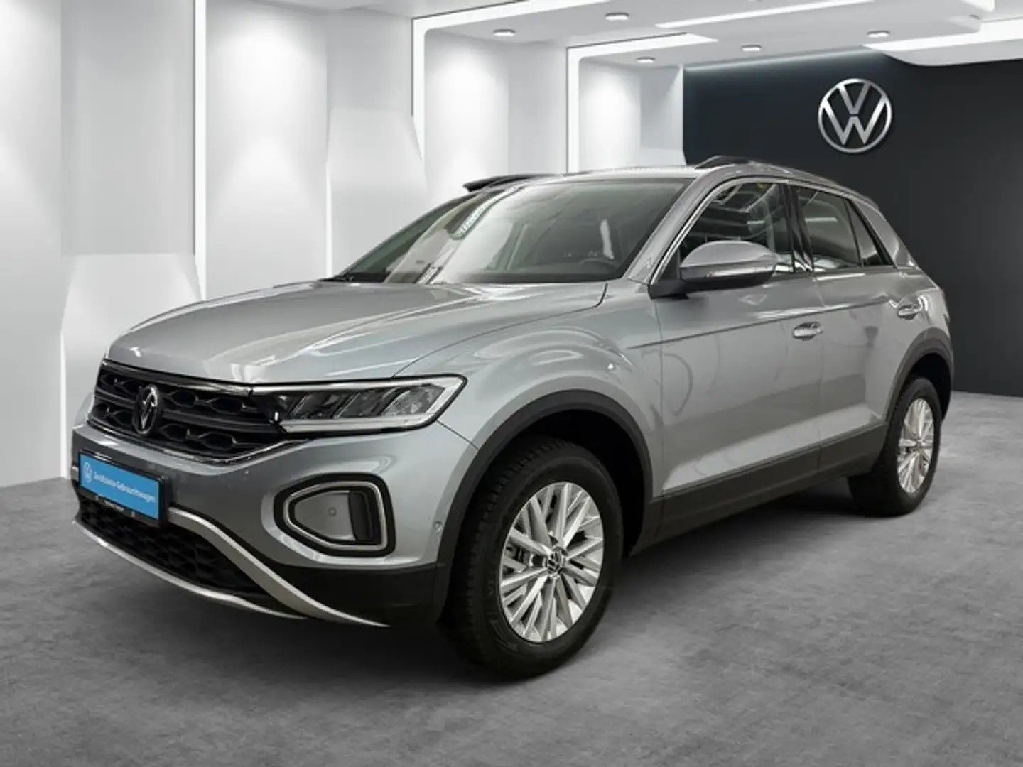 Volkswagen T-Roc 1.5 TSI Life AHK KAMERA STANDH SITZH NAVI Silber - 2