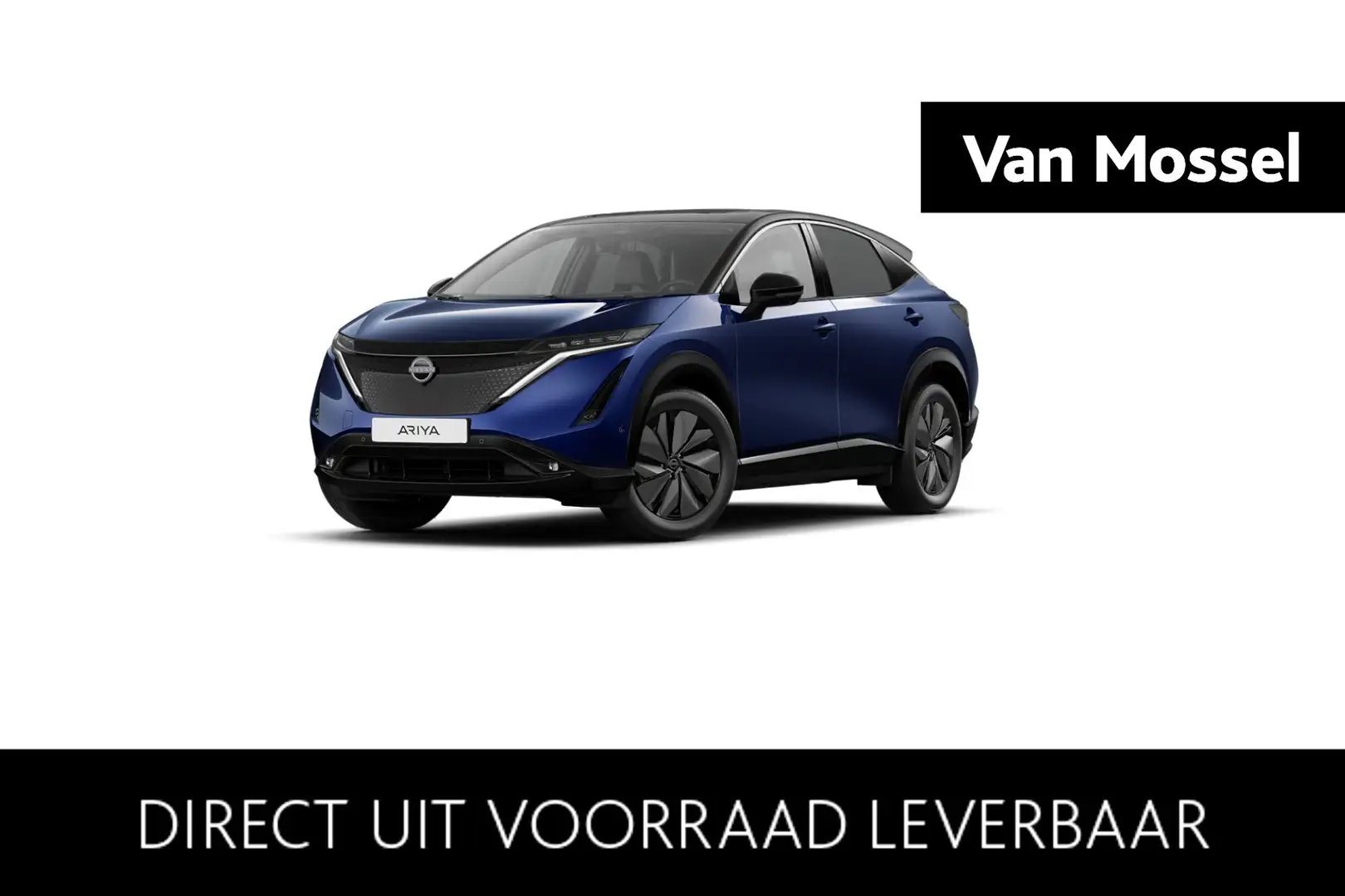 Nissan Ariya 87kWh Batterij 242 1AT Evolve | 12.3" dubbel TFT-s Bleu - 1
