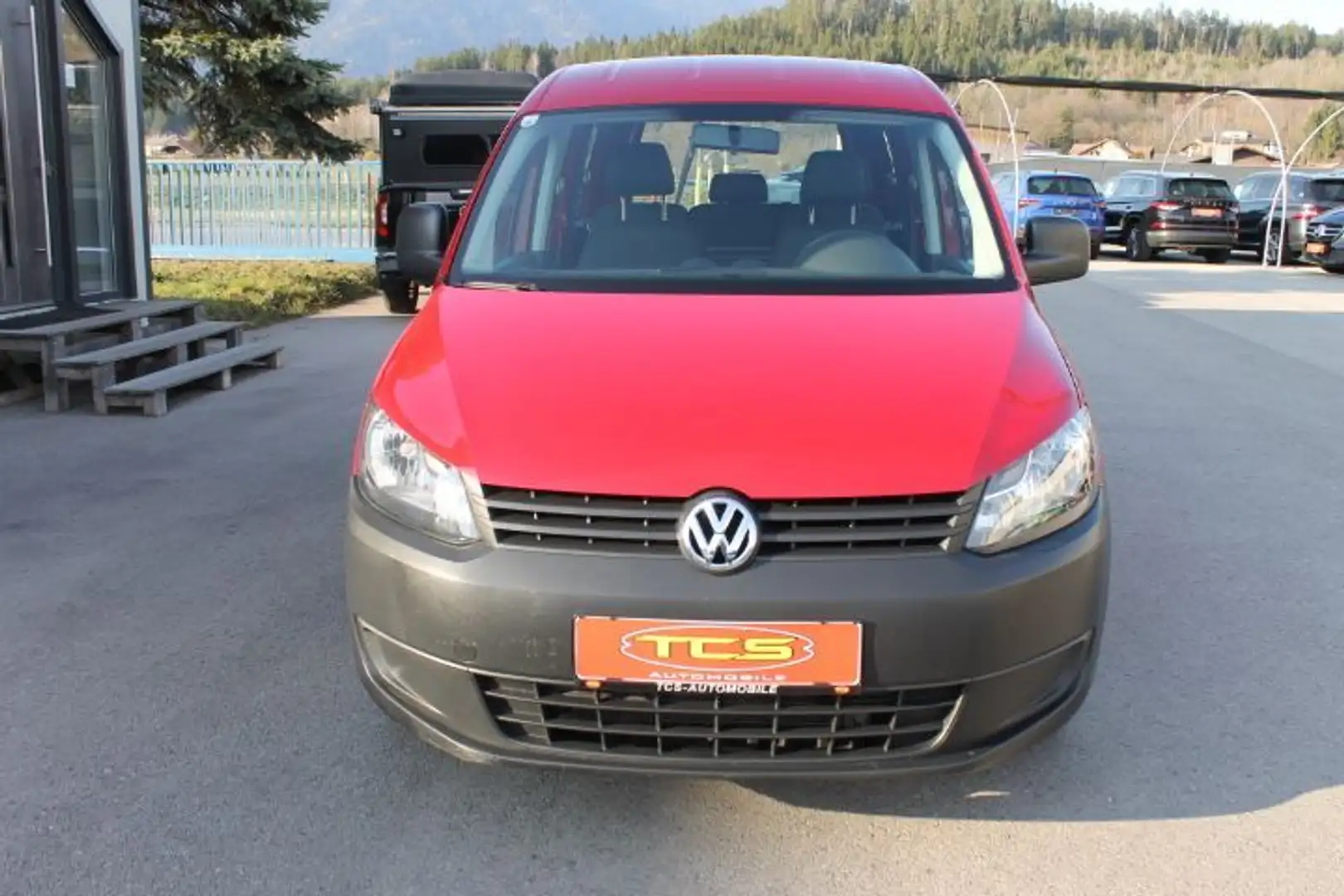 Volkswagen Caddy Kombi BMT 1,6 TDI DPF*2xSchiebetür*** Rot - 2