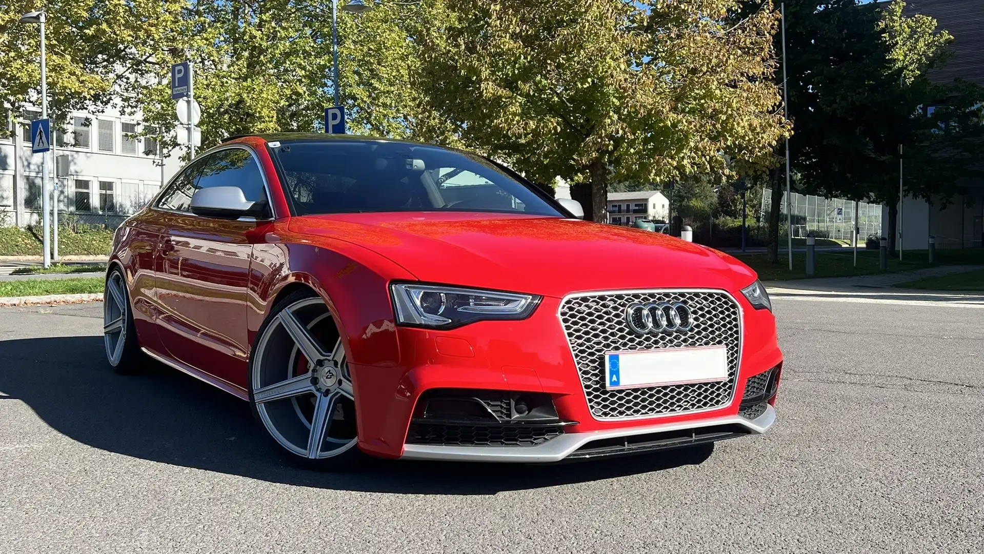 Audi A5 Coupé 3.0 TDI Quattro mit exklusiver RS5-Optik Rot - 2