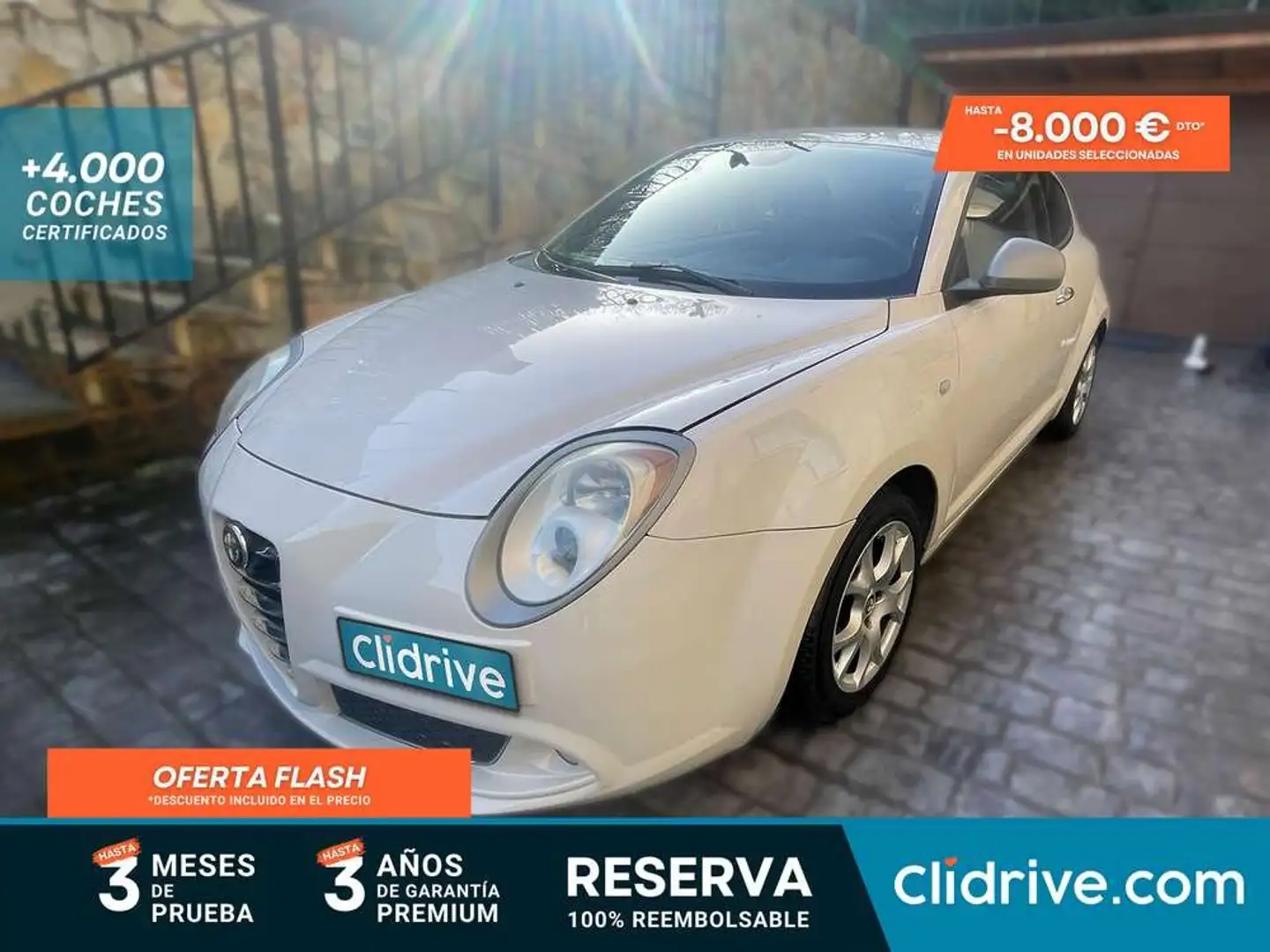 Alfa Romeo MiTo 1.4 Distinctive 78 Blanco - 1