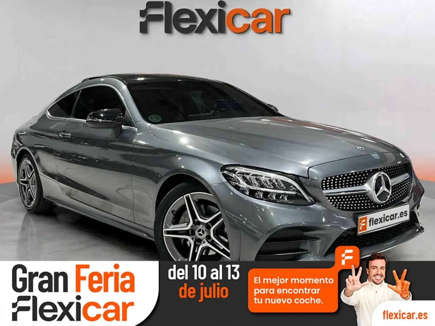 Mercedes-Benz C 220 Coupé d Gris - 1