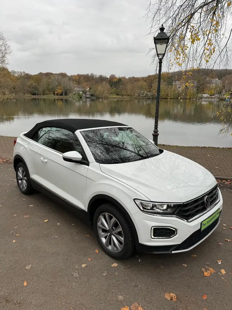 Volkswagen T-Roc 1.0 TSI 81KW Garantie 1 AN Blanc - 1