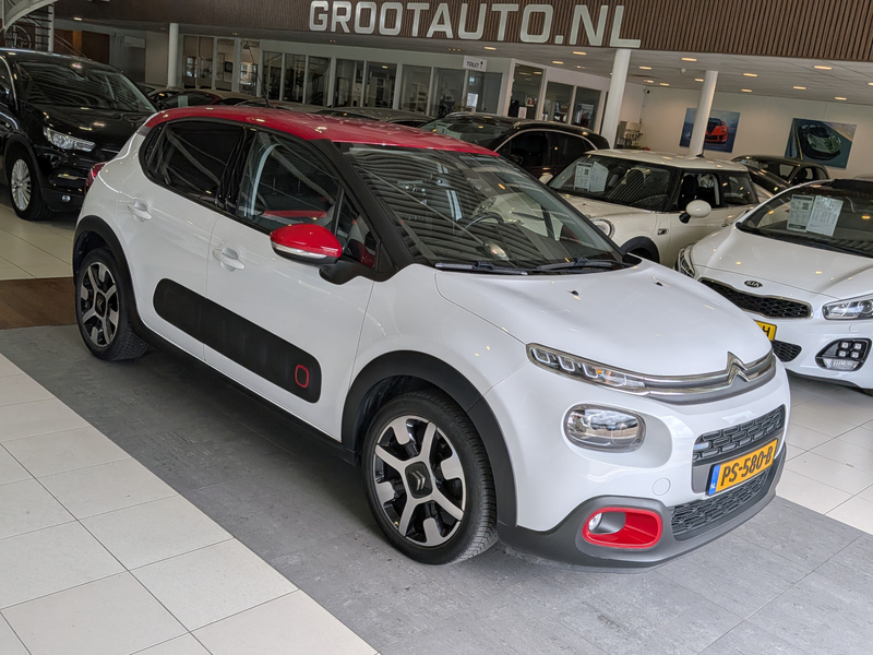 Citroen C3 1.2 PureTech Shine Airco, Cruise Control, Carplay,
