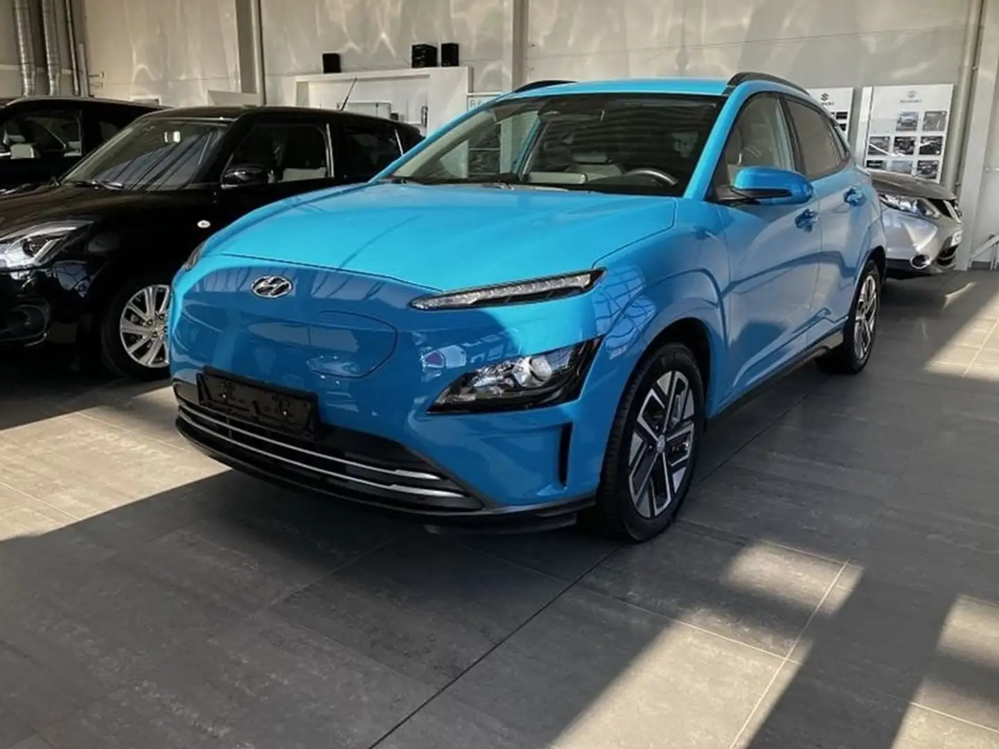 Hyundai KONA 39,2 kWh Techno Bleu - 1