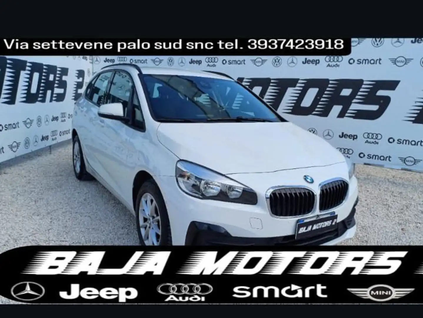 BMW 216 216d active tourer advatage Blanc - 1