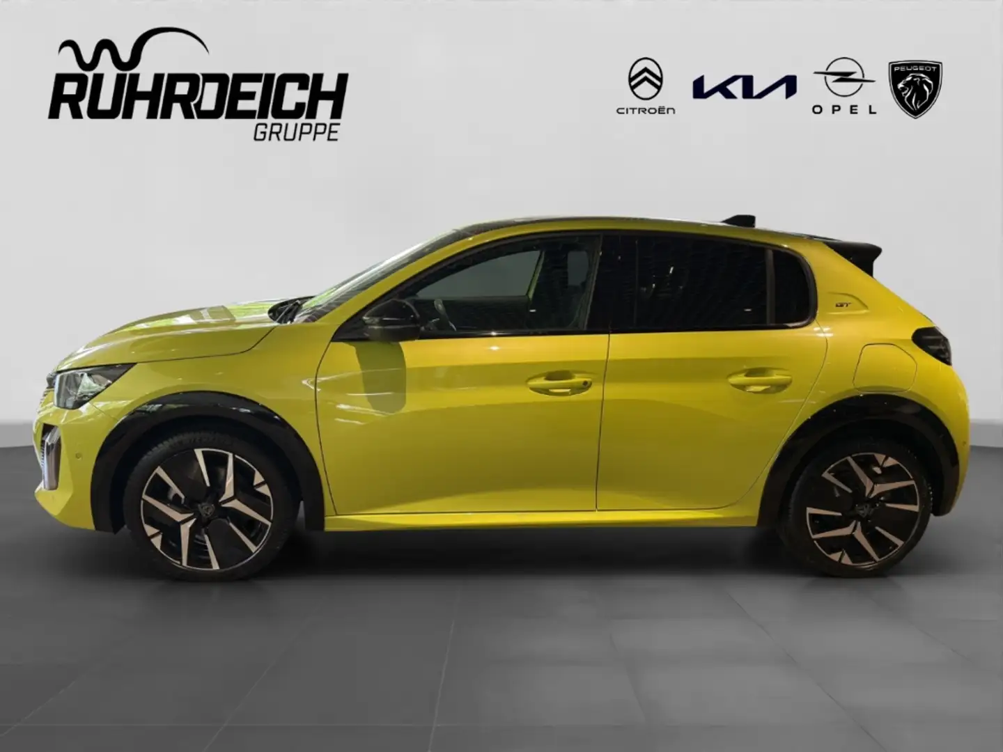 Peugeot 208 Hybrid 136 GT 1.2 EU6e VOLL Geel - 2