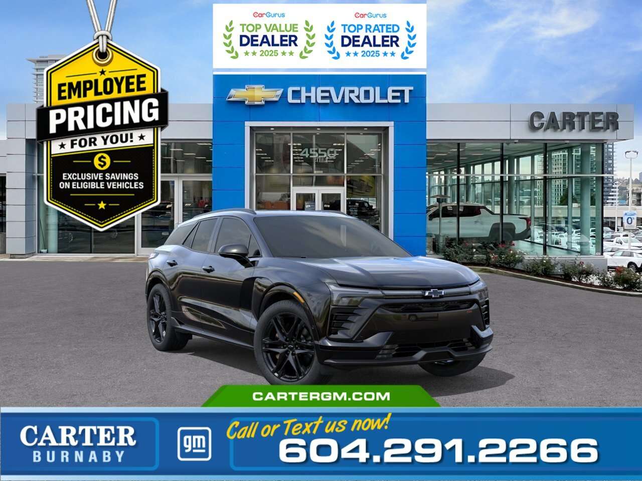 Black 2026 Chevrolet Blazer EV SUV / Crossover All-Wheel Drive Automatic