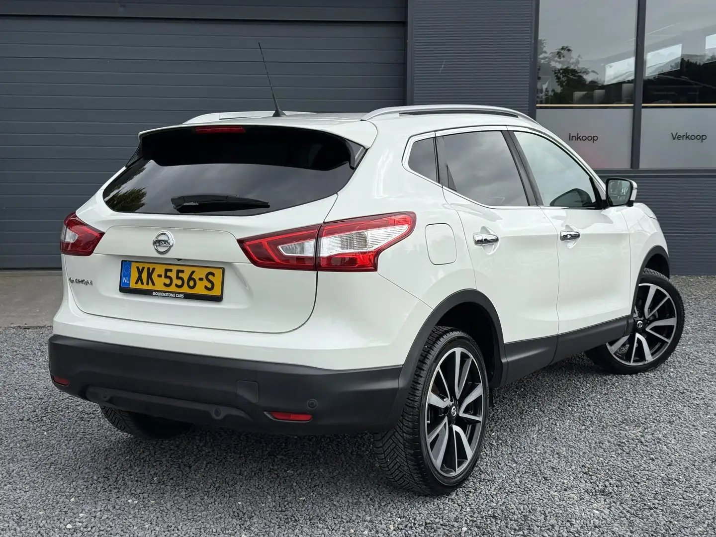 Nissan Qashqai 1.2 Tekna 1e Eigenaar,Navi,Clima,Pano,Cruise,360 C Білий - 2