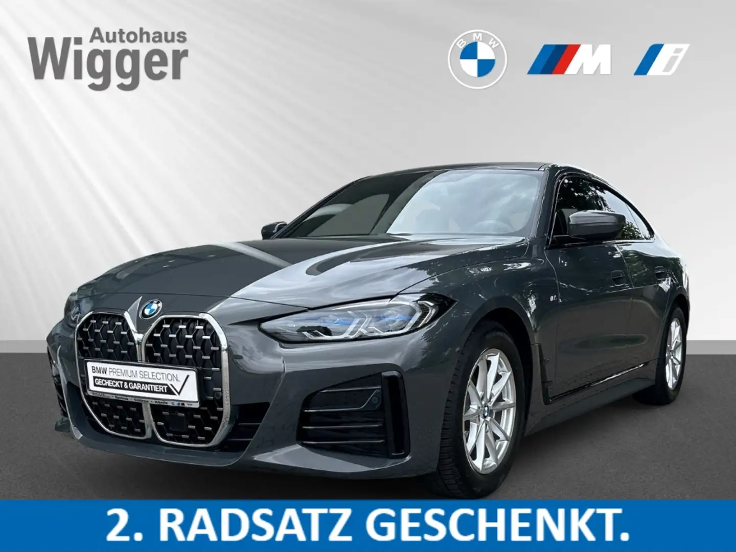 BMW 420 Gran Coupe M Sport/Navi/Leder/Soundsystem Grau - 1