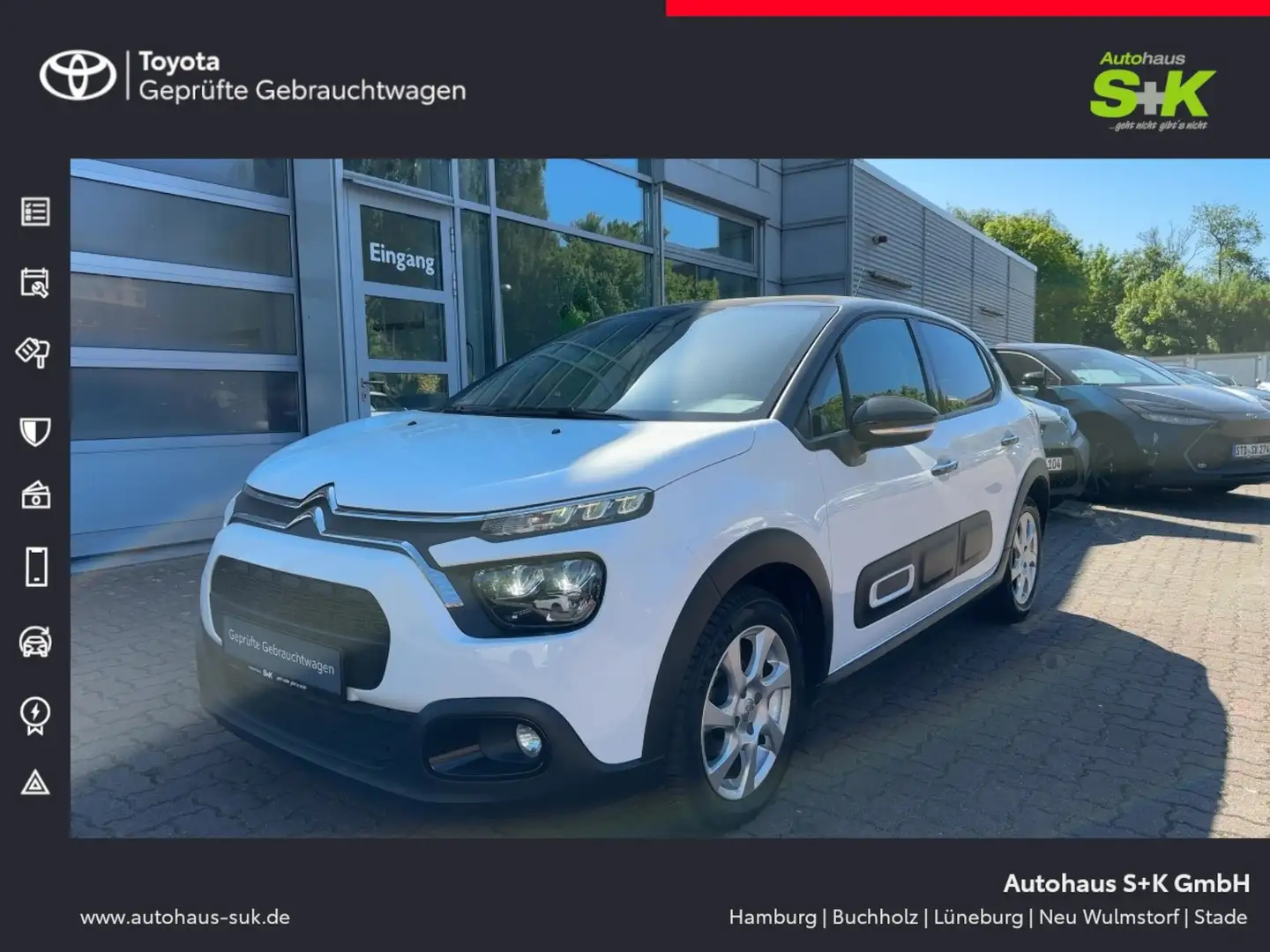 Citroen C3 Shine Wit - 1