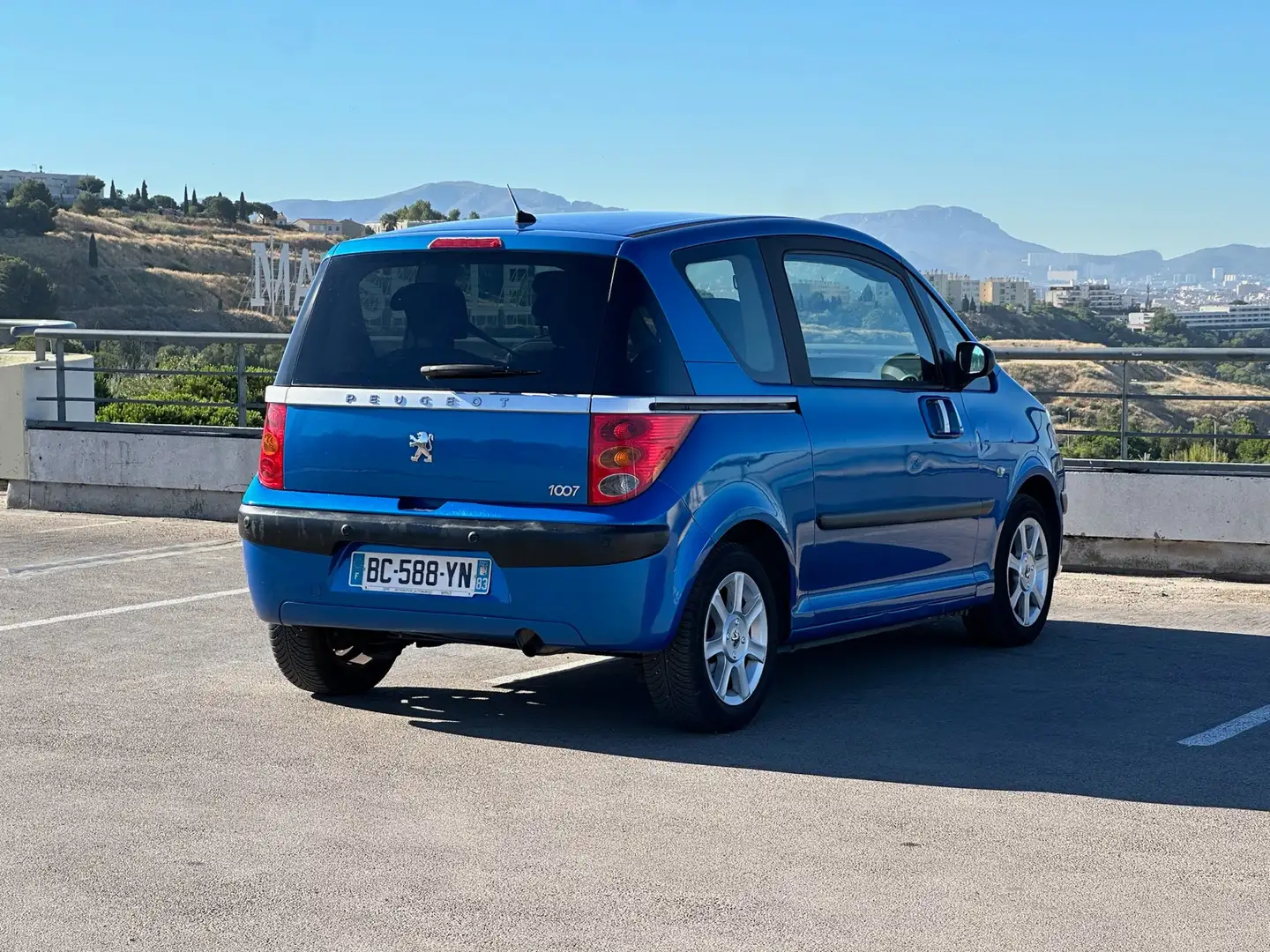 Peugeot 1007 1.6e 16V 110ch 2-Tronic Sporty Albastru - 2