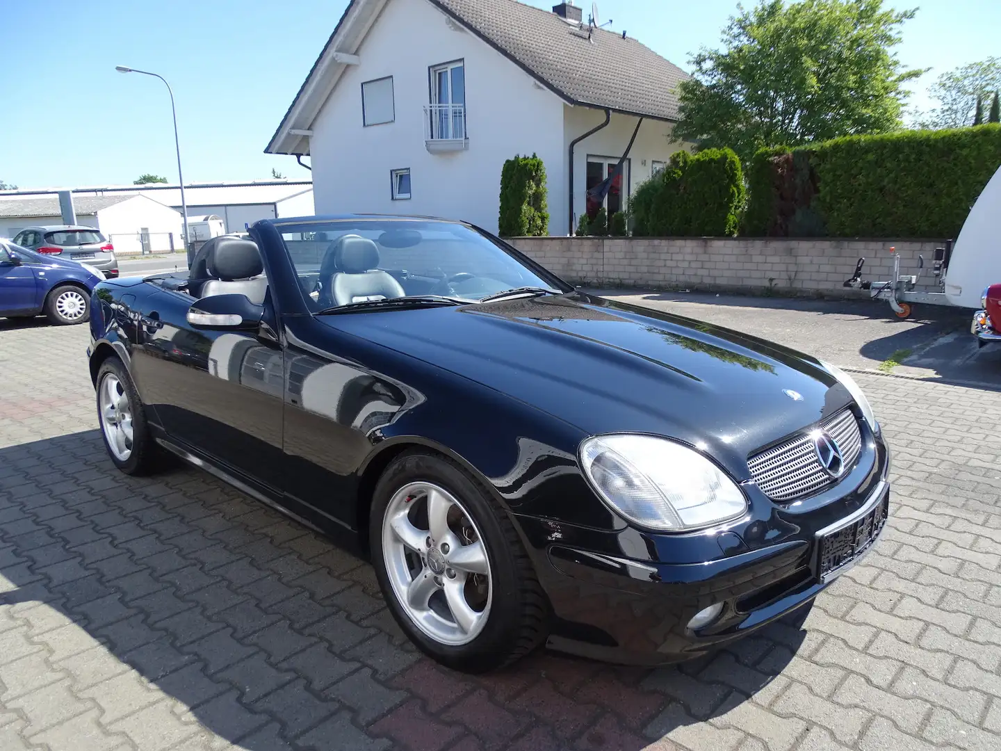 Mercedes-Benz SLK 200 Kompressor Klima, Automatik, Xenon, Leder Zwart - 1