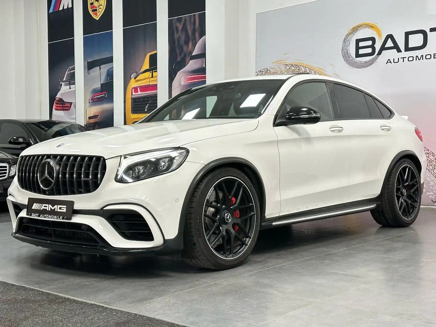 Mercedes-Benz GLC 63 AMG 4Matic *VOLL*21 ZOLL*KLAPPE*NIGHT*360 Bílá - 1
