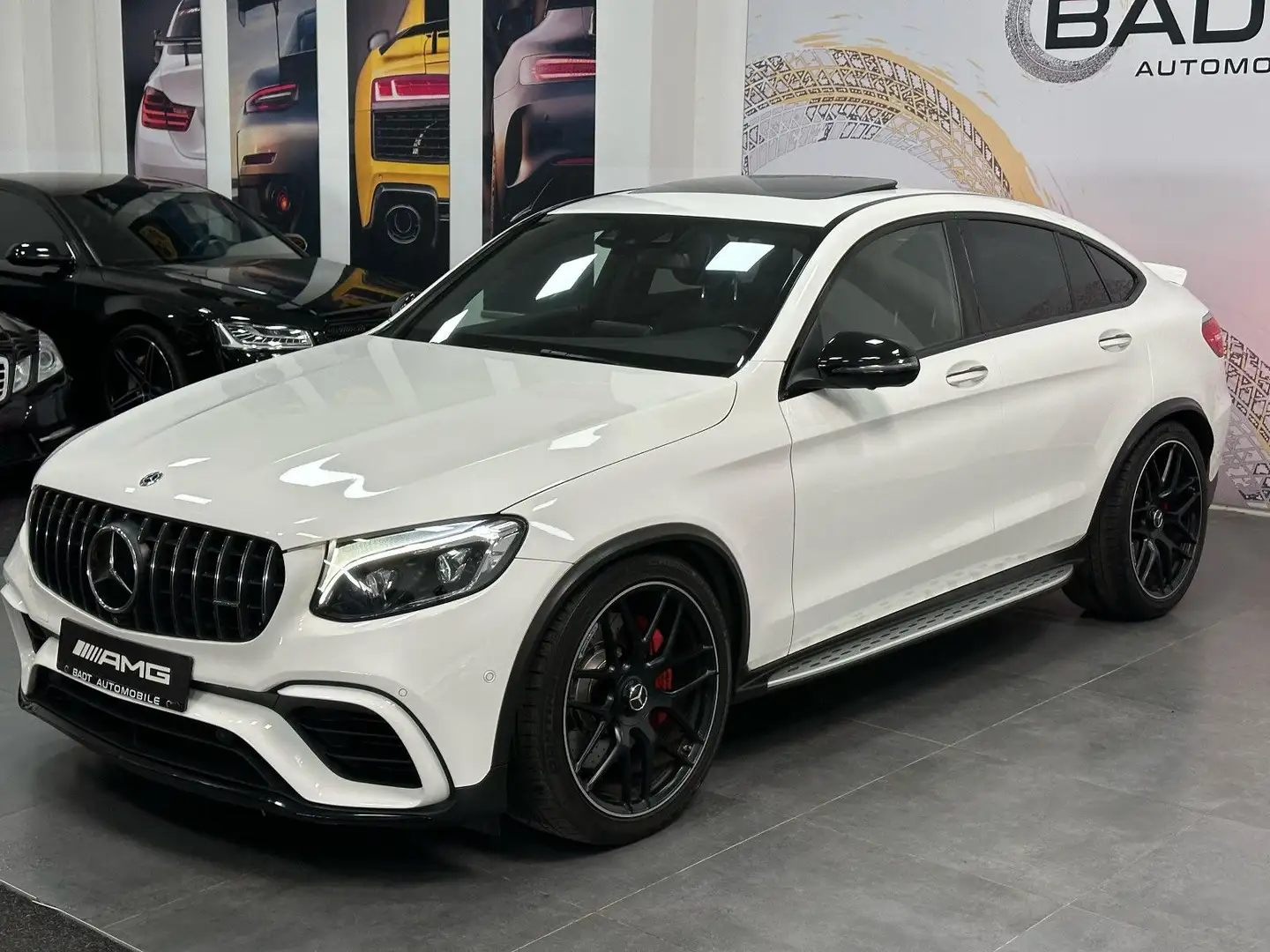 Mercedes-Benz GLC 63 AMG 4Matic *VOLL*21 ZOLL*KLAPPE*NIGHT*360 Bílá - 2