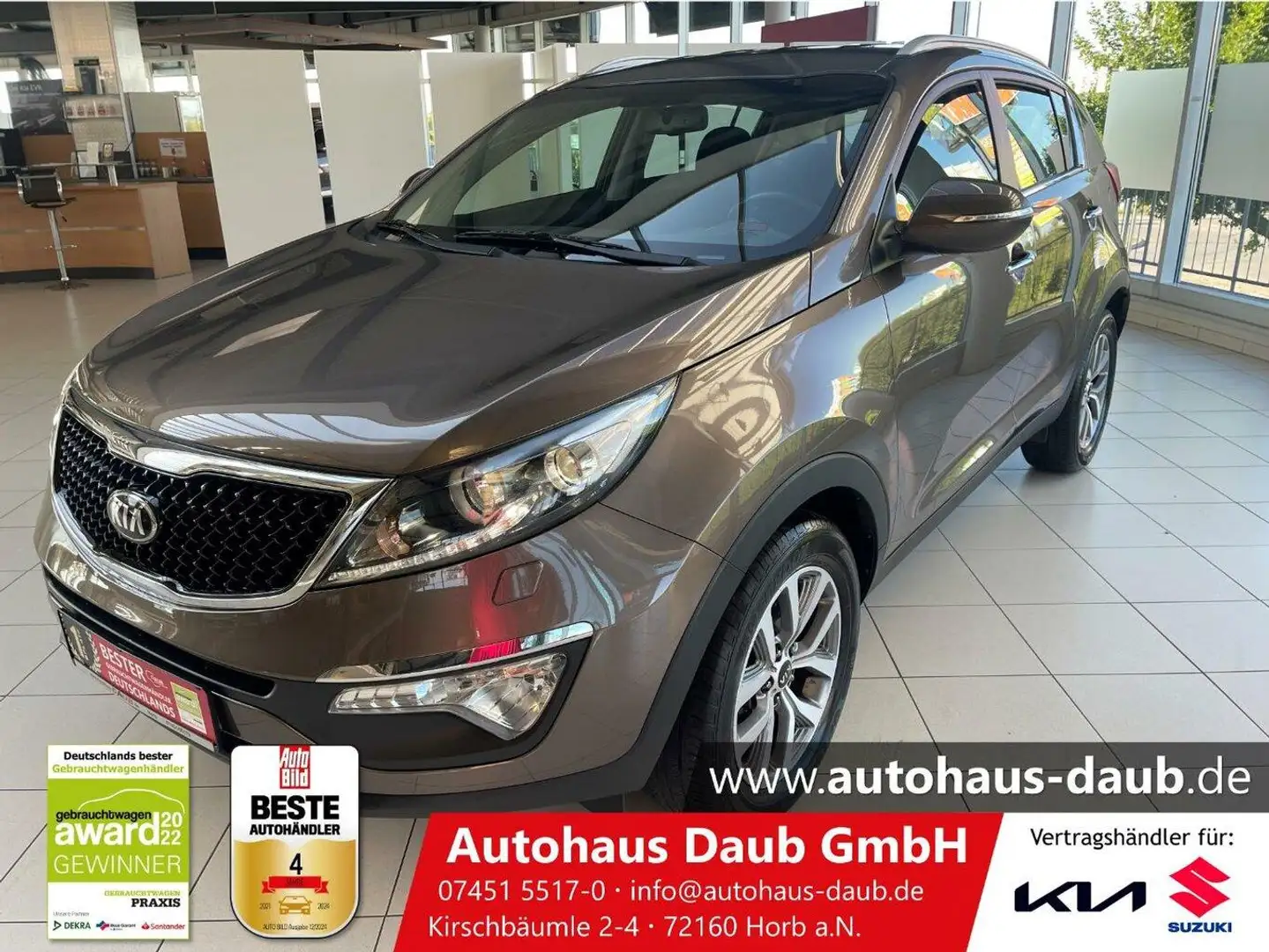 Kia Sportage 1.7 CRDi VISION+Klimaautomatik+SHZ+PDC+ Beige - 1