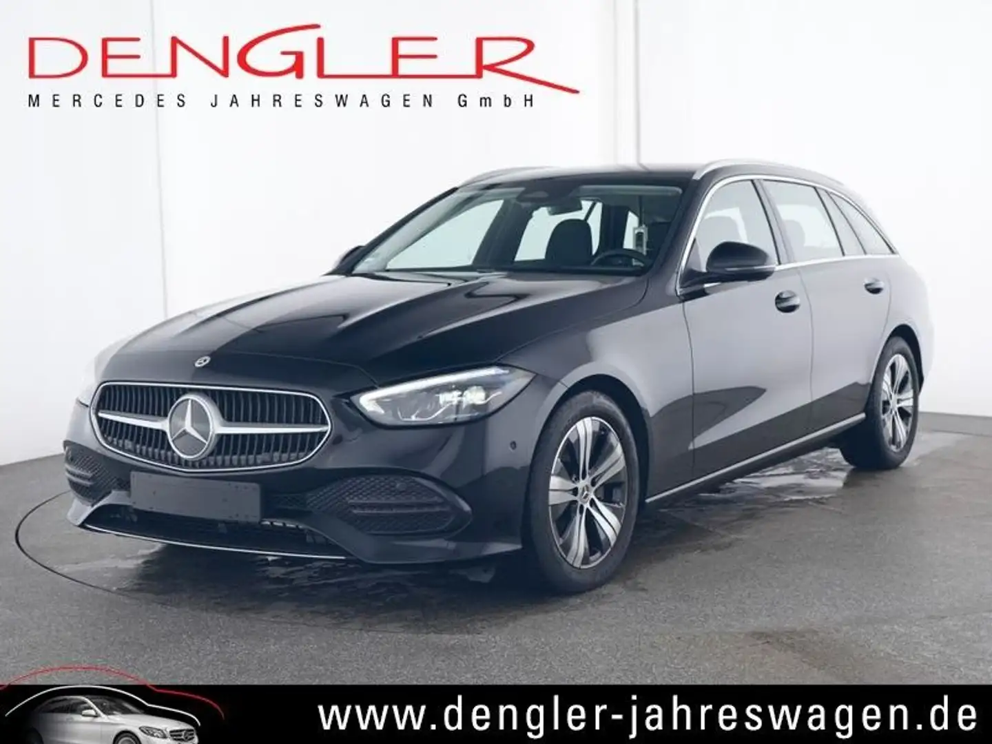 Mercedes-Benz C 180 T DISTRONIC PLUS*SPUR*RFK Avantgarde Adv Noir - 1