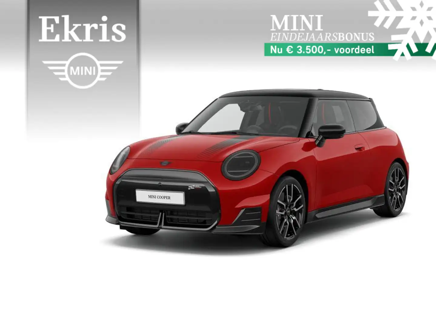 MINI Cooper E John Cooper Works Trim | Pakket L Rood - 1