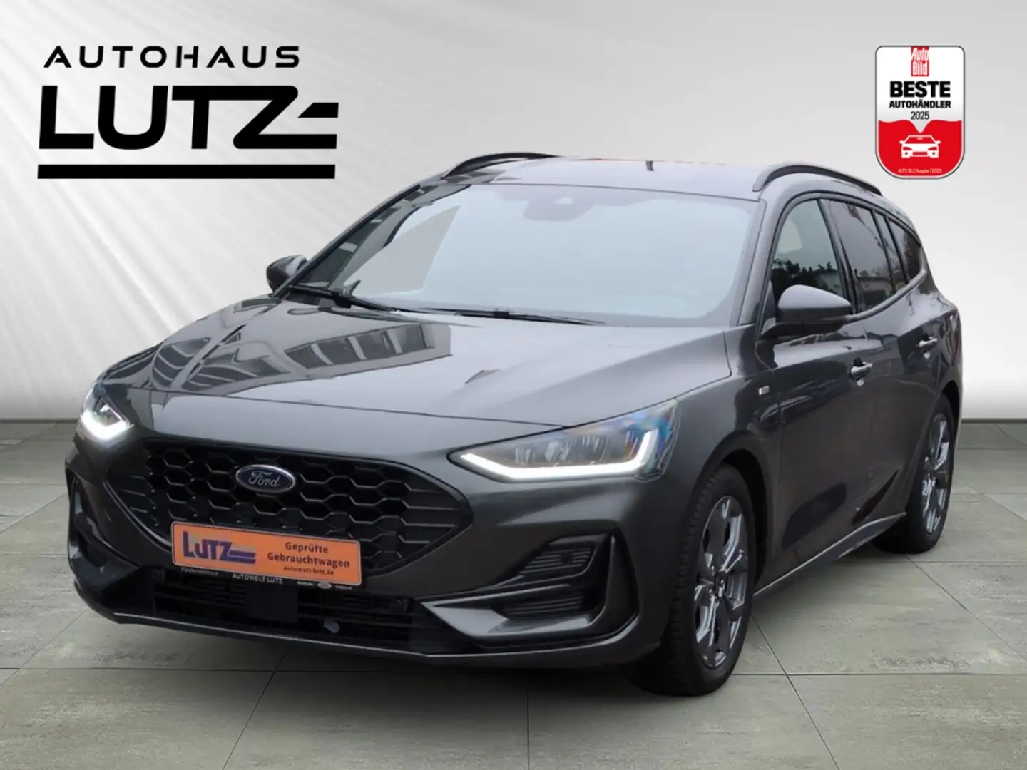 Ford Focus Turnier ST-Line Automatik LED ACC Navi City Stop W Grigio - 1