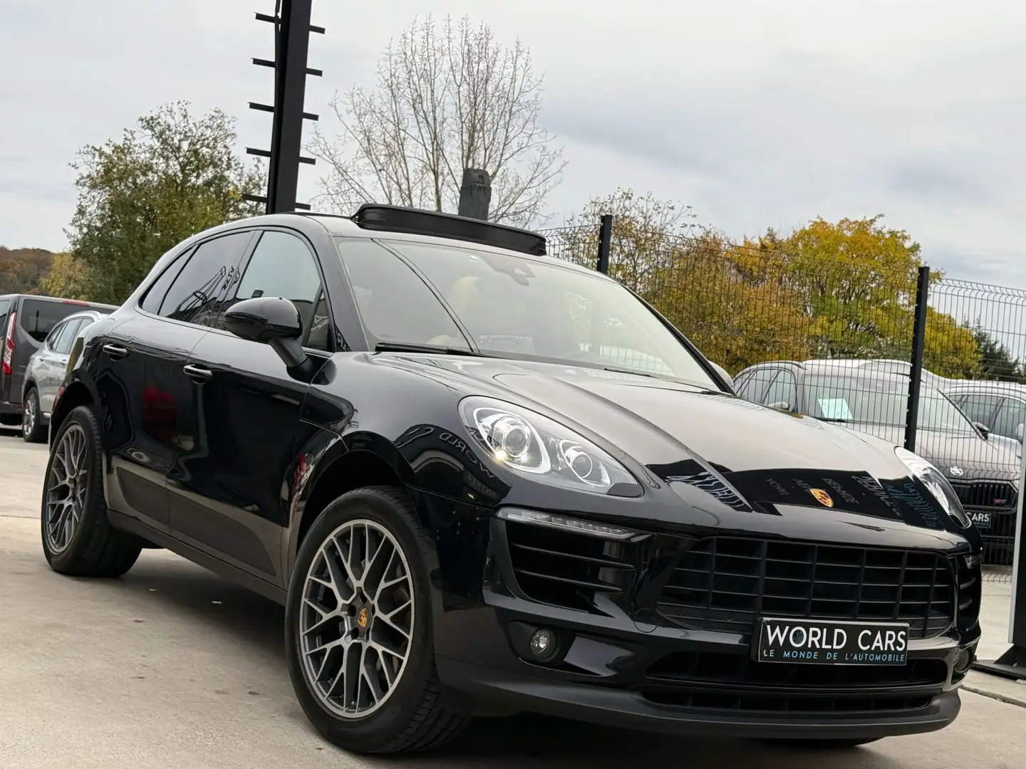 Porsche Macan 2.0 Turbo PDK TOIT PANO CAMERA PASM XENON FULL OP. Noir - 2