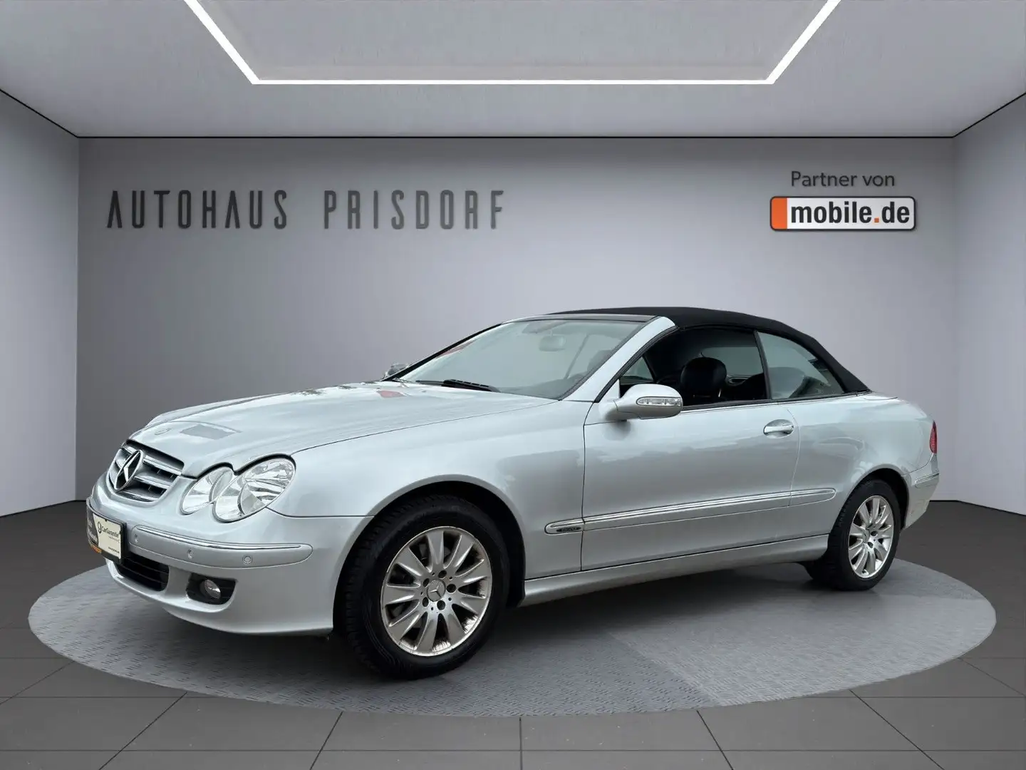 Mercedes-Benz CLK 200 Cabrio Kompressor Automatik/Leder/PDC Argent - 1