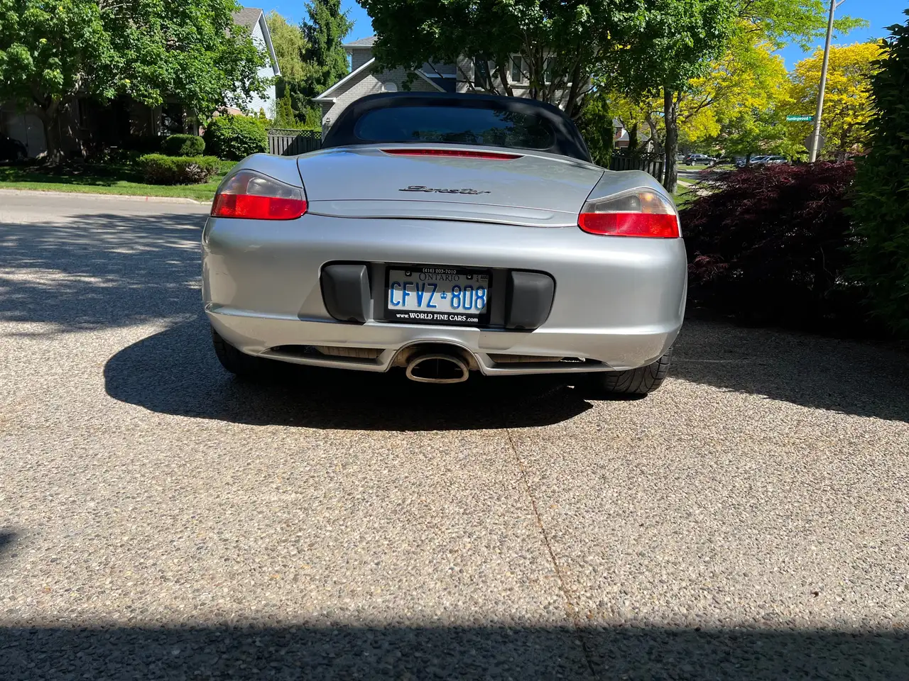 Porsche Boxster fotografie Porsche Boxster