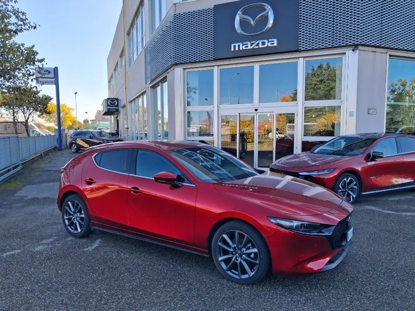 Mazda 3 Mazda3 2.0L e-Skyactiv-G 150 CV M Hybrid Exclusive Rouge - 2