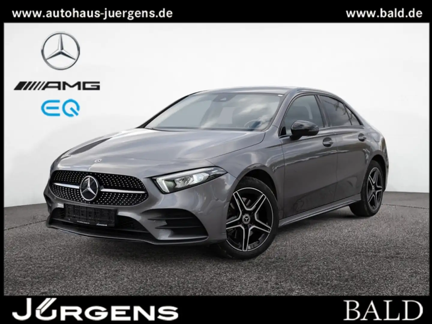 Mercedes-Benz A 250 e Limo AMG-Sport/LED/Cam/Pano/Night/Sound Grau - 1