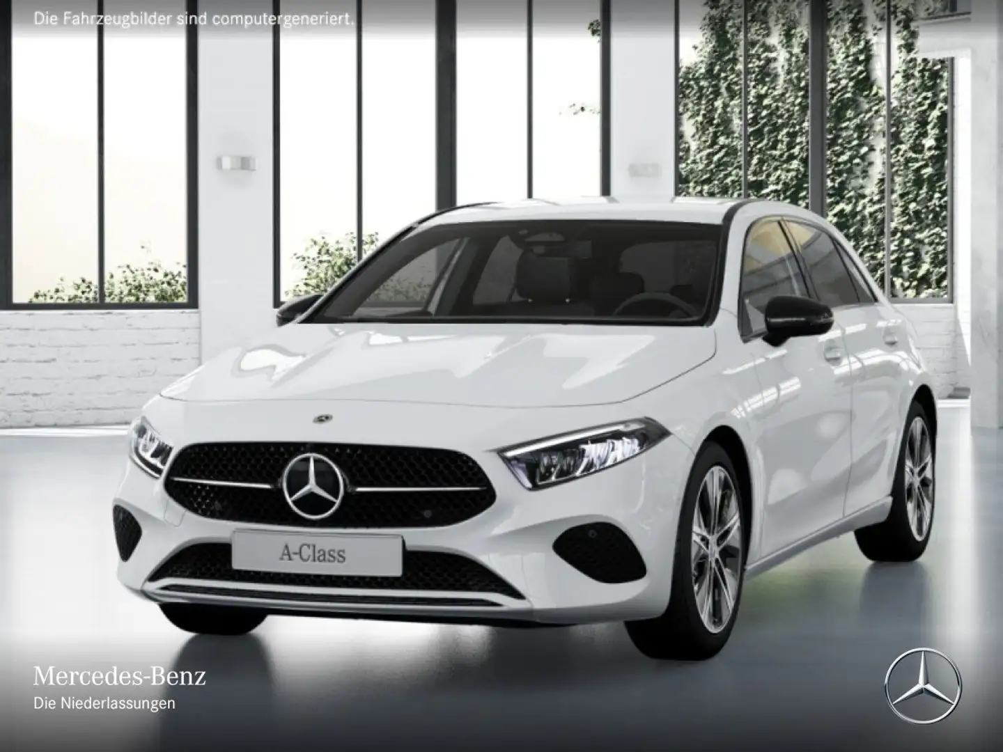 Mercedes-Benz A 180 PROGRESSIVE+NIGHT+AHK+LED+KAMERA+TOTW+7G Weiß - 2