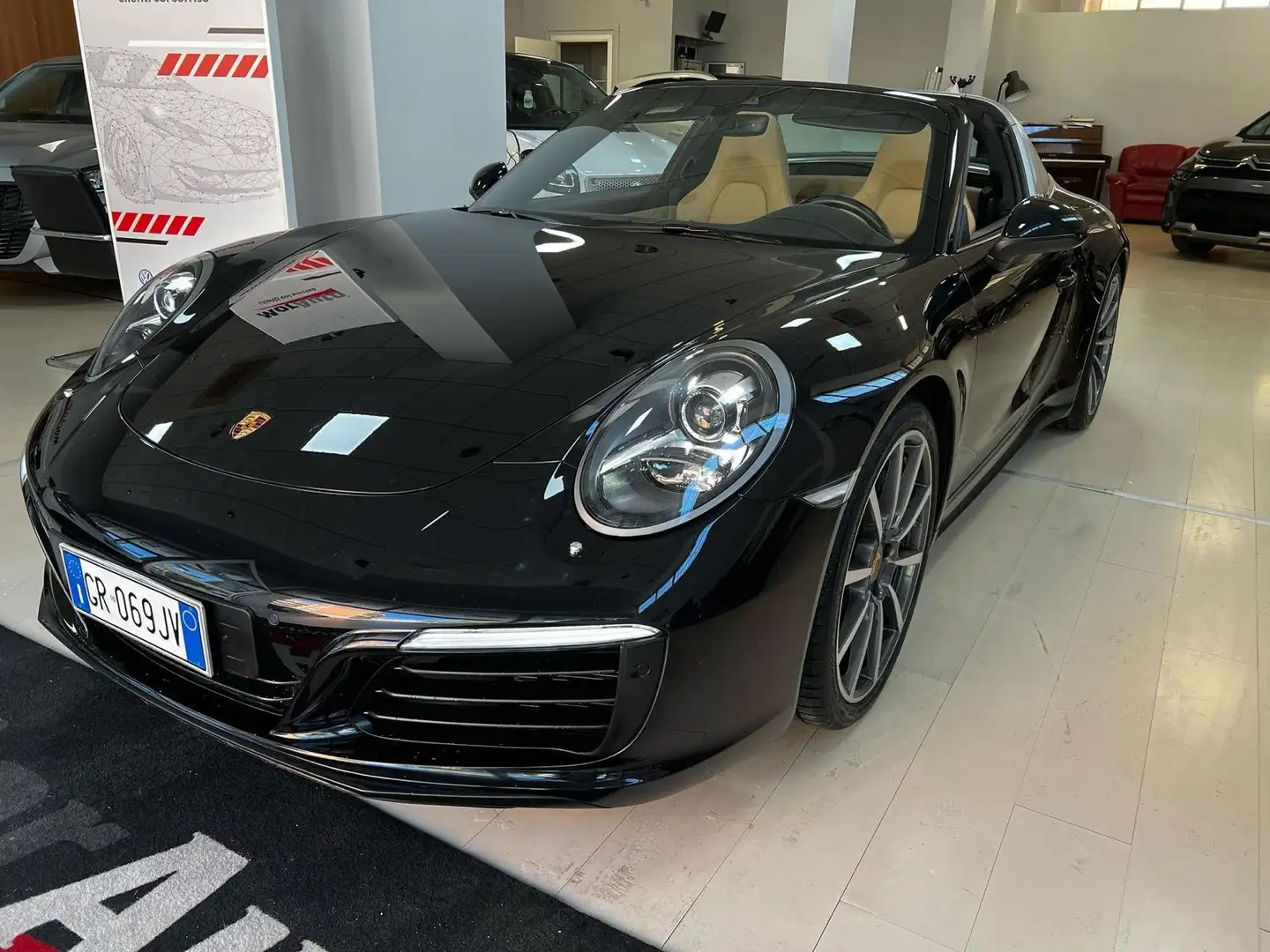 Porsche 991 911 Targa 3.0 4 RUOTE MOTRICI FULL Nero - 2