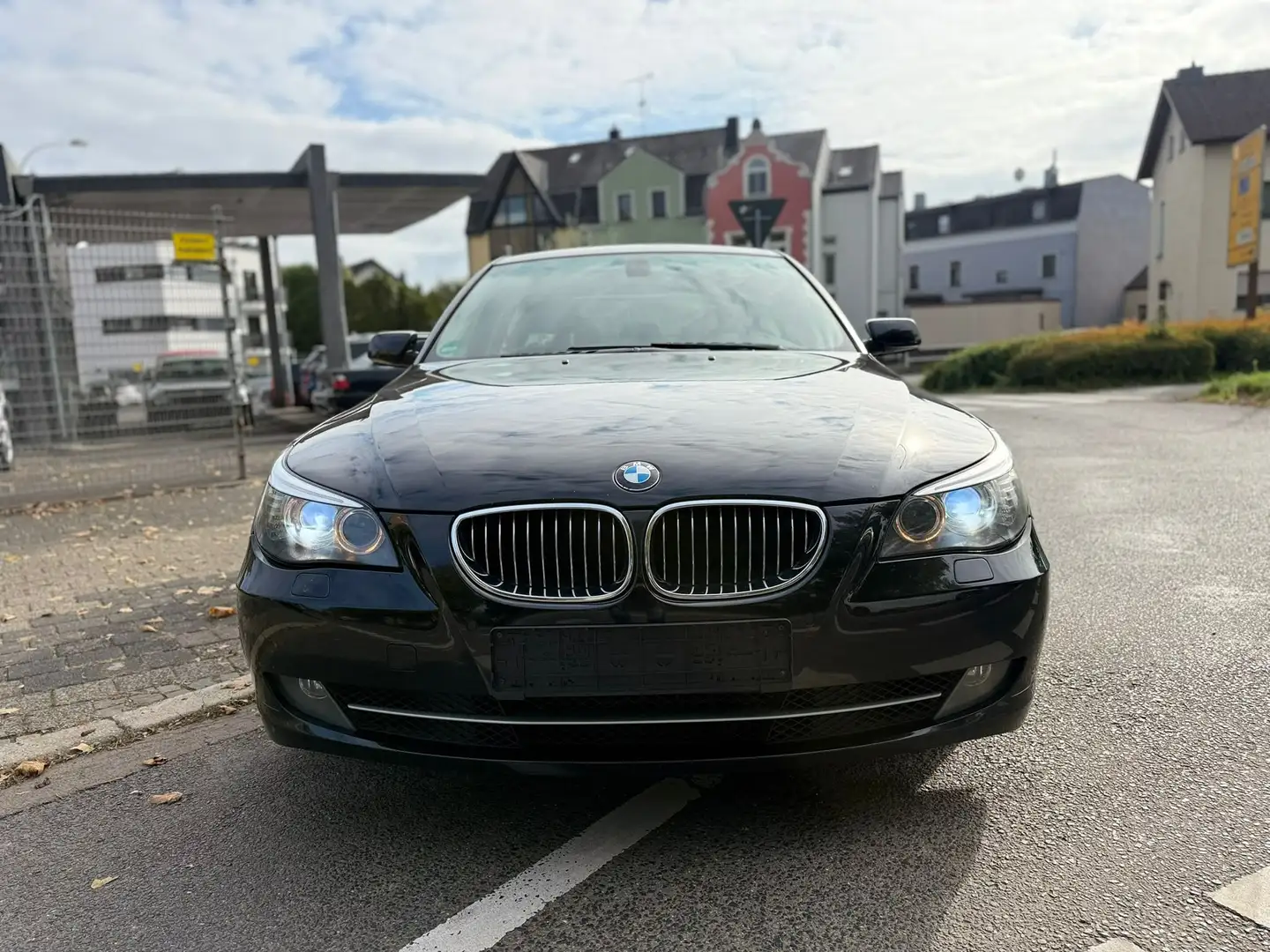BMW 525 525D LCi*1.Hand*TÜV&ServiceNEU*E60 VOLL*Xenon Schwarz - 2