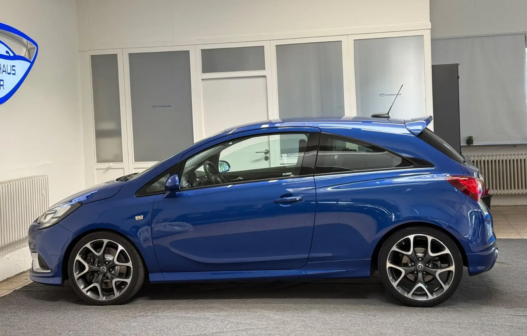 Opel Corsa E OPC/RECARO SPORT SITZE/NUR 49TKM Blauw - 2