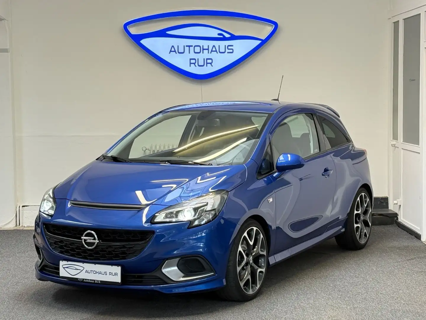 Opel Corsa E OPC/RECARO SPORT SITZE/NUR 49TKM Blauw - 1