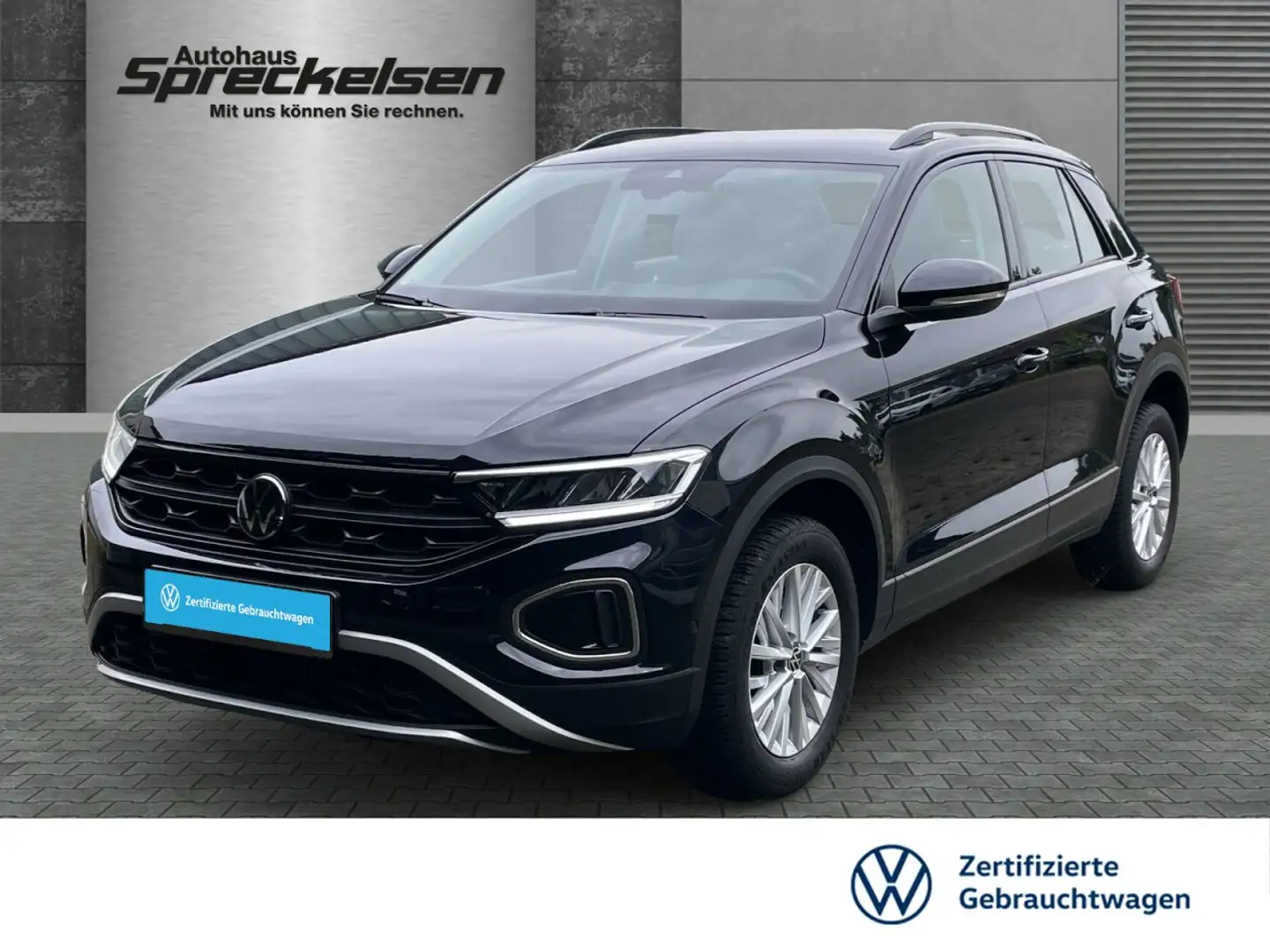 Volkswagen T-Roc 1.0 TSI++Life++Navi++Rückfahrkamera++ Klima Navi Nero - 1
