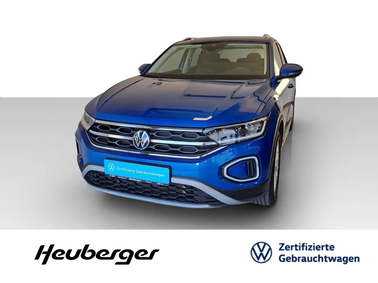 Volkswagen T-Roc 1.5 TSI DSG Style, ACC, APP, AHK, LED Blau - 1