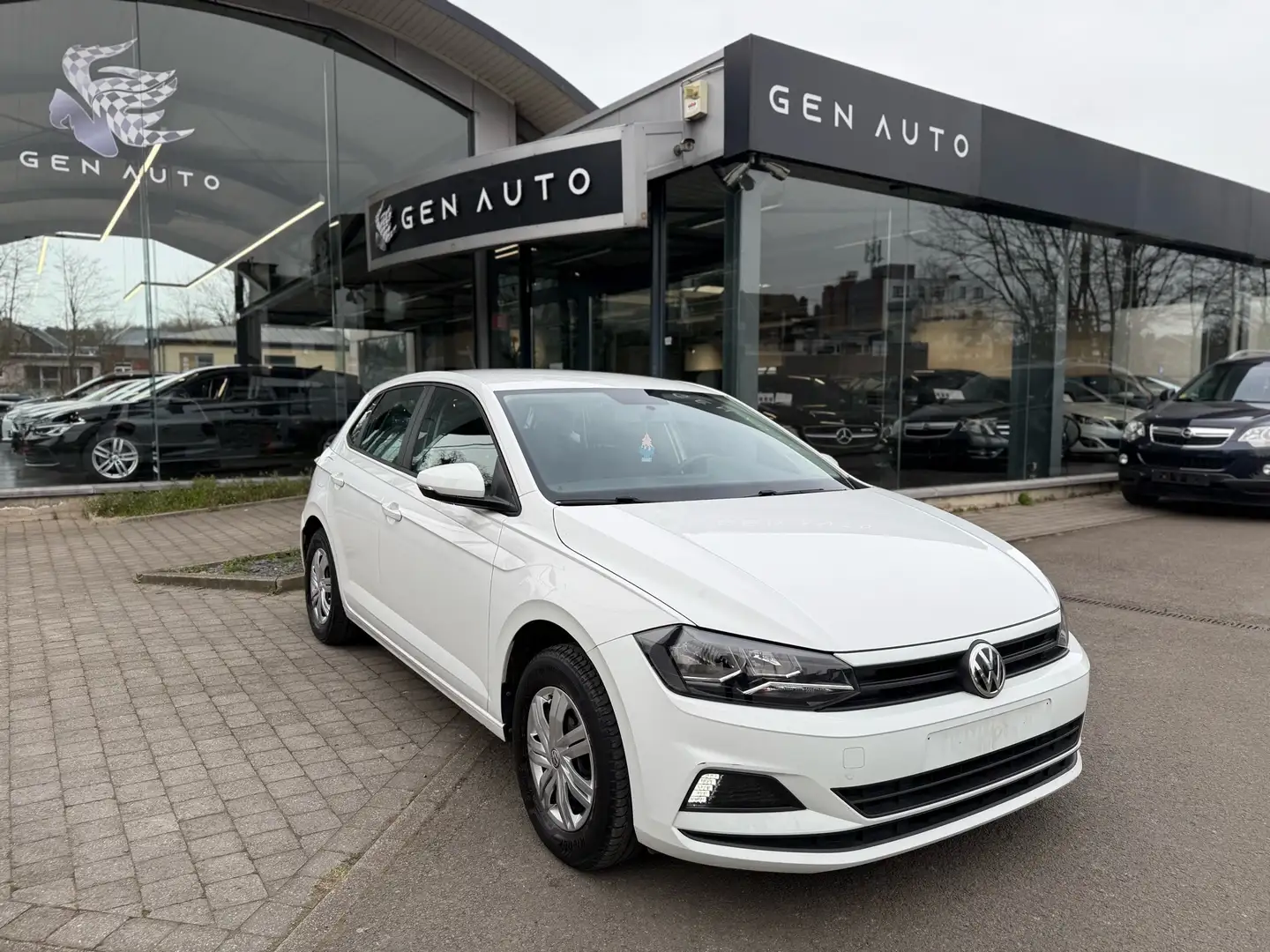 Volkswagen Polo 1.0i Comfortline Apple Carplay Euro 6b Blanco - 1