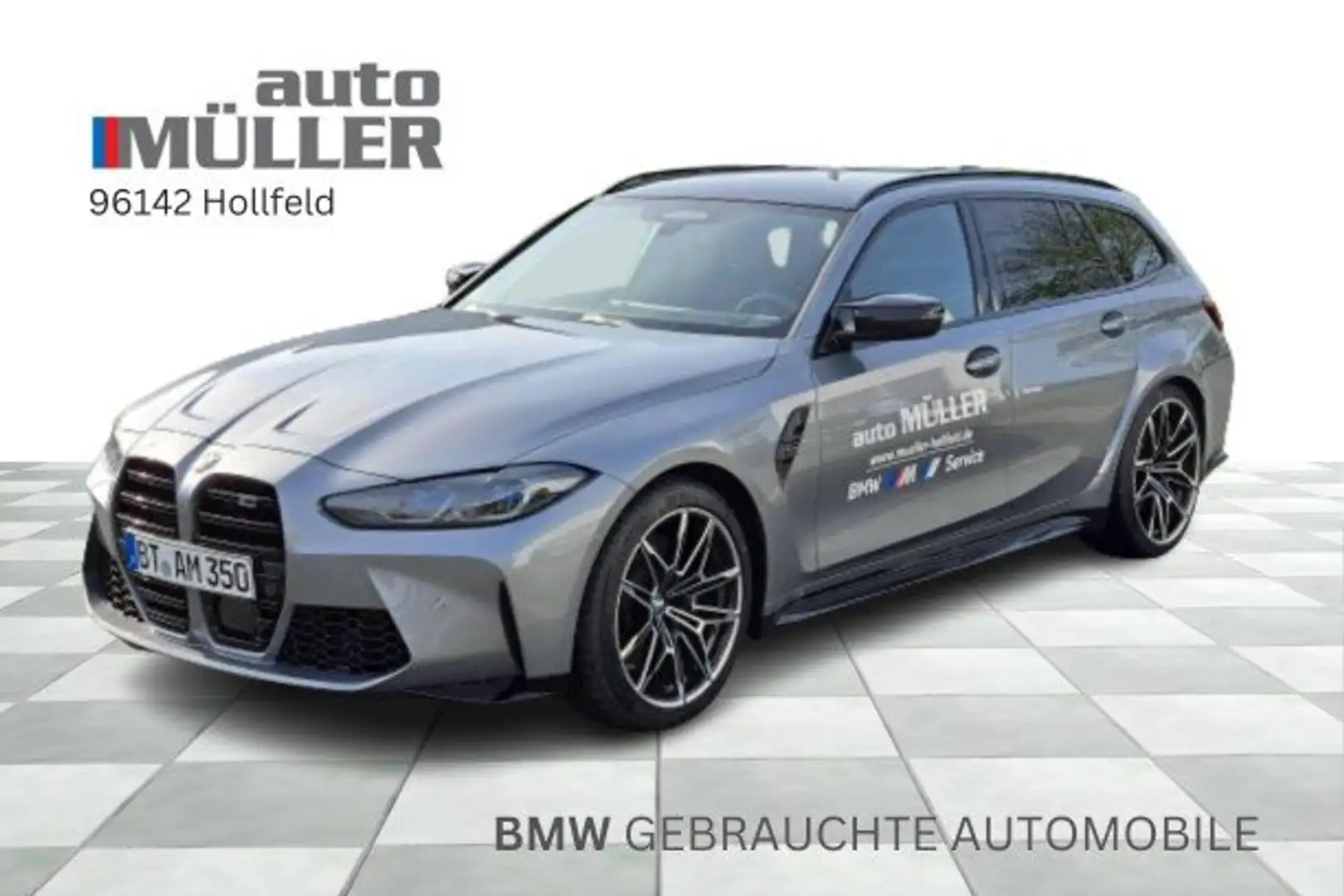 BMW M3 Competition M XDR M Drivers P. HK HiFi DAB Grau - 1