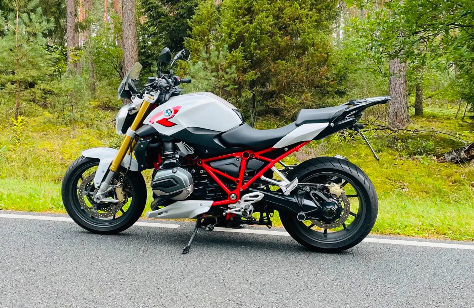 BMW R 1200 R Vollausstattung Blanc - 1