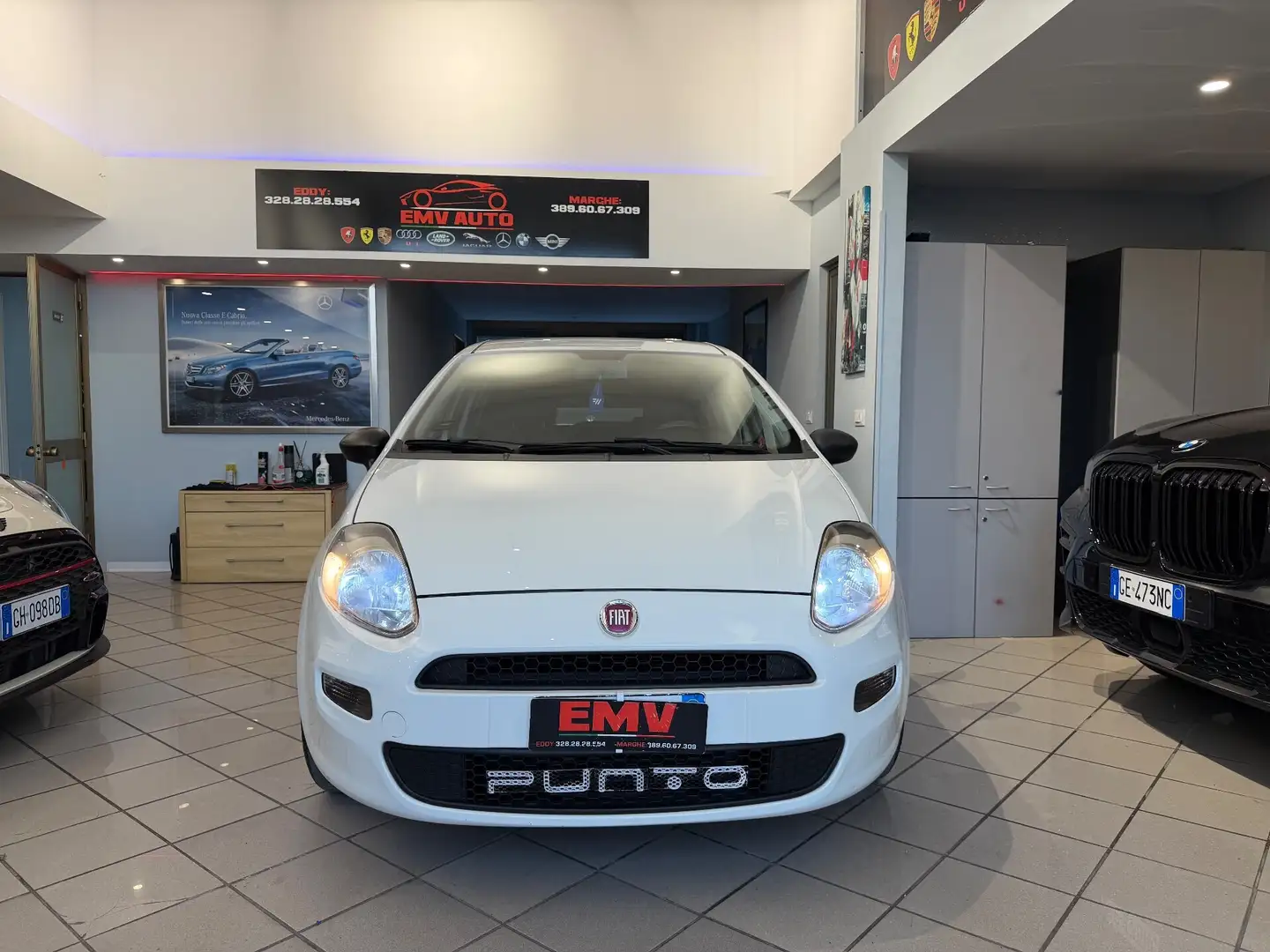 Fiat Punto 1.3 -MJT II 75 CV 5 porte Street ok neopatentati Bianco - 2