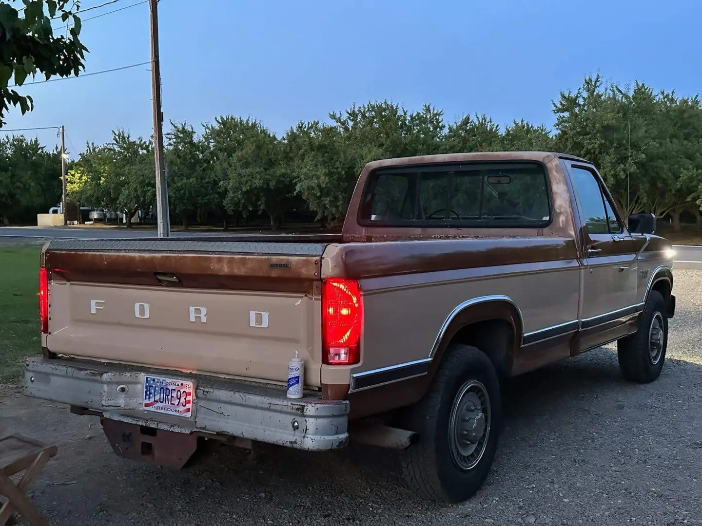 Ford 1985 Ford F-Series F-250 VII Regular Cab HD 6.9 Gold - 2