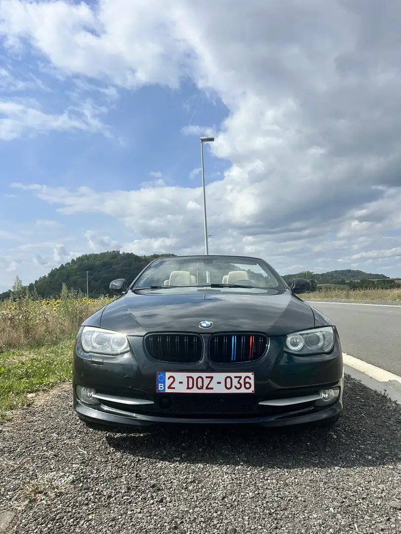 BMW 325 Cabriolet dA 325d LCI avec capteur de vitesse Noir - 1